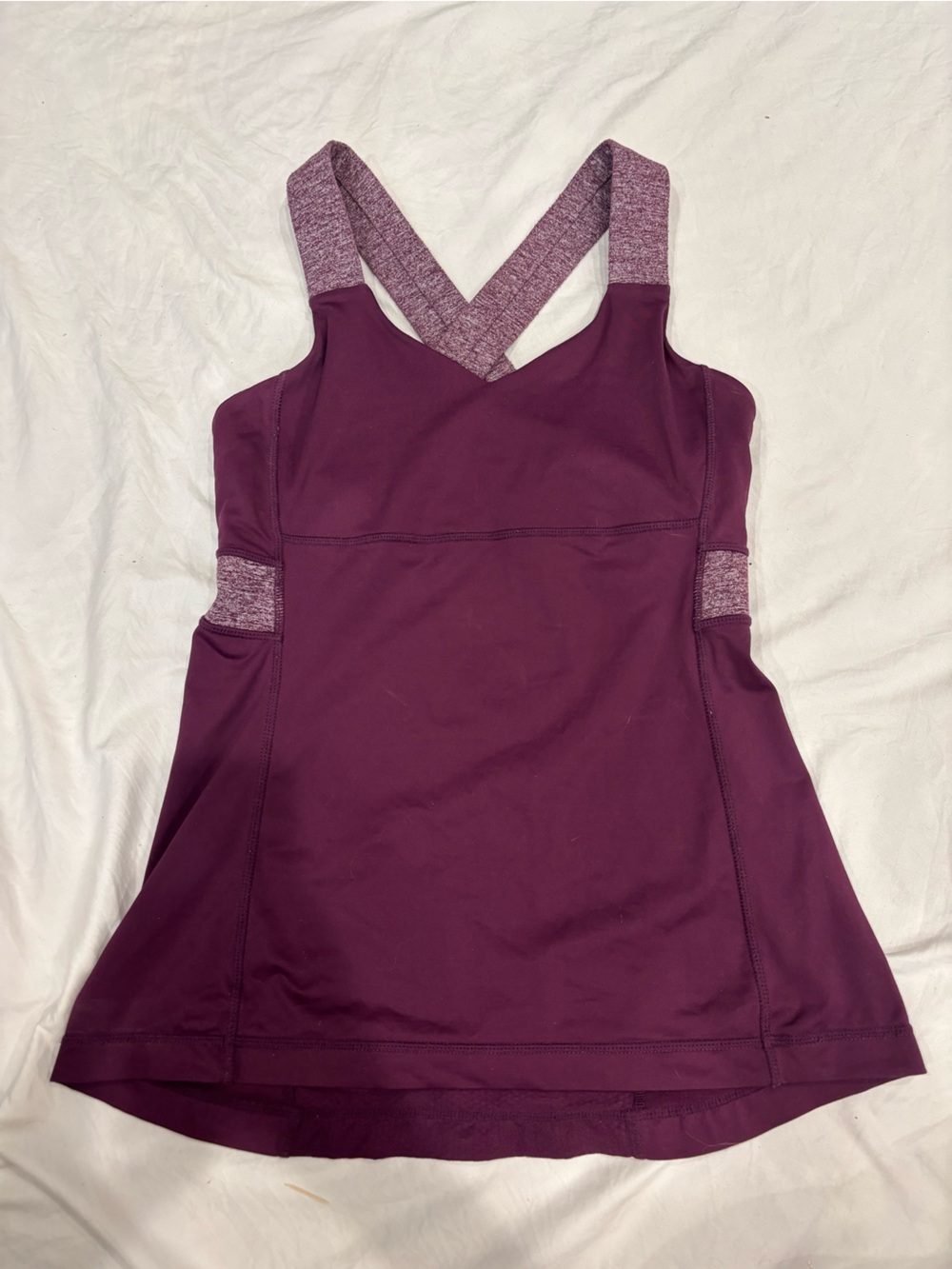 Lululemon Push Your Limits Tank Plum